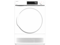 Sharp KD-NCB9S7PW9-EN 9 kg Freestanding Condenser Tumble Dryer B Rated White